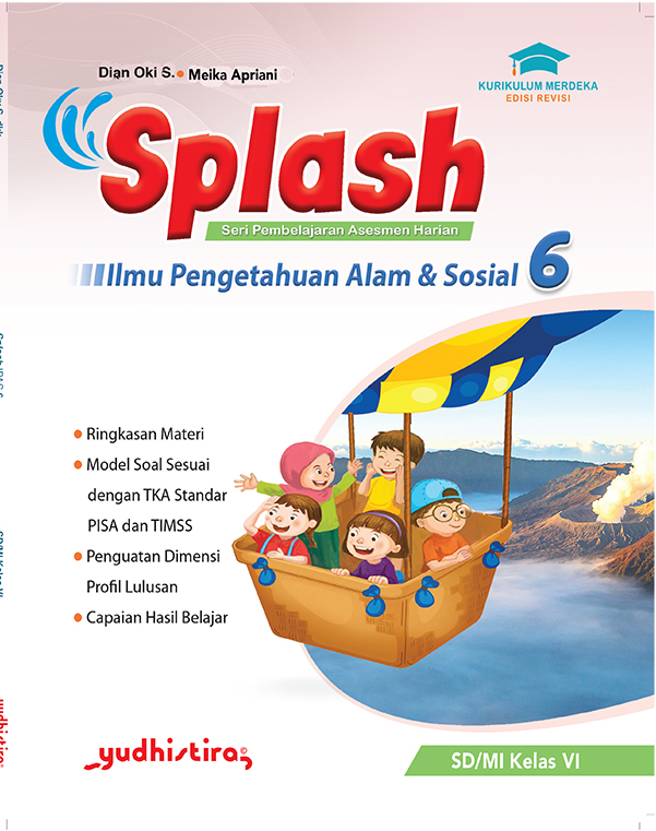 Splash Ilmu Pengetahuan Alam dan Sosial 6 SD/MI Kelas VI