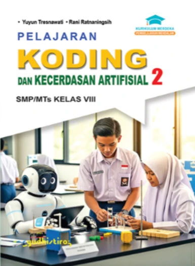 Pelajaran Koding dan Kecerdasan  Artifisial 2 SMP/MTs Kelas VIII